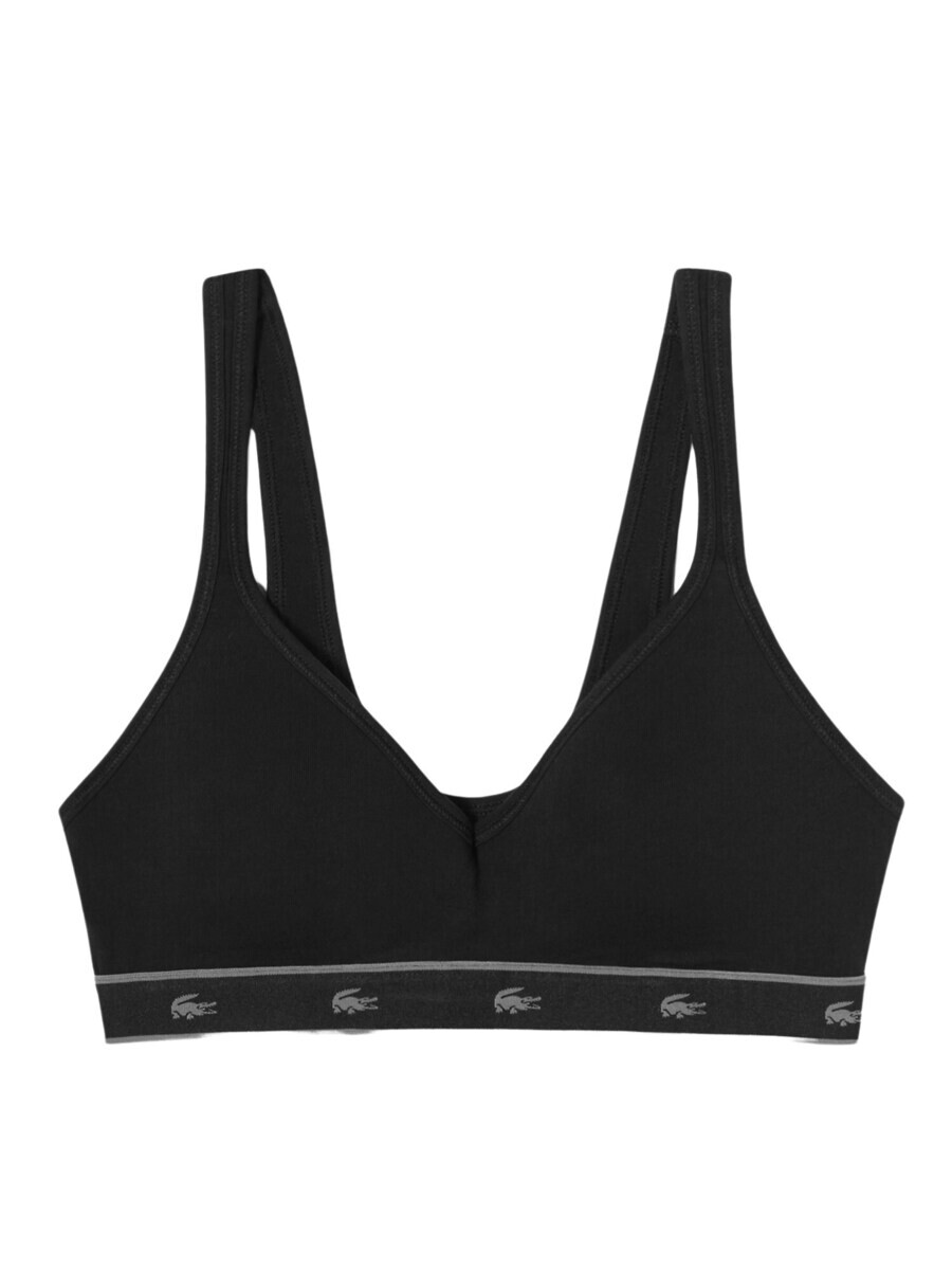 

Бюстгальтер бандо LACOSTE Bandeau Bra, черный