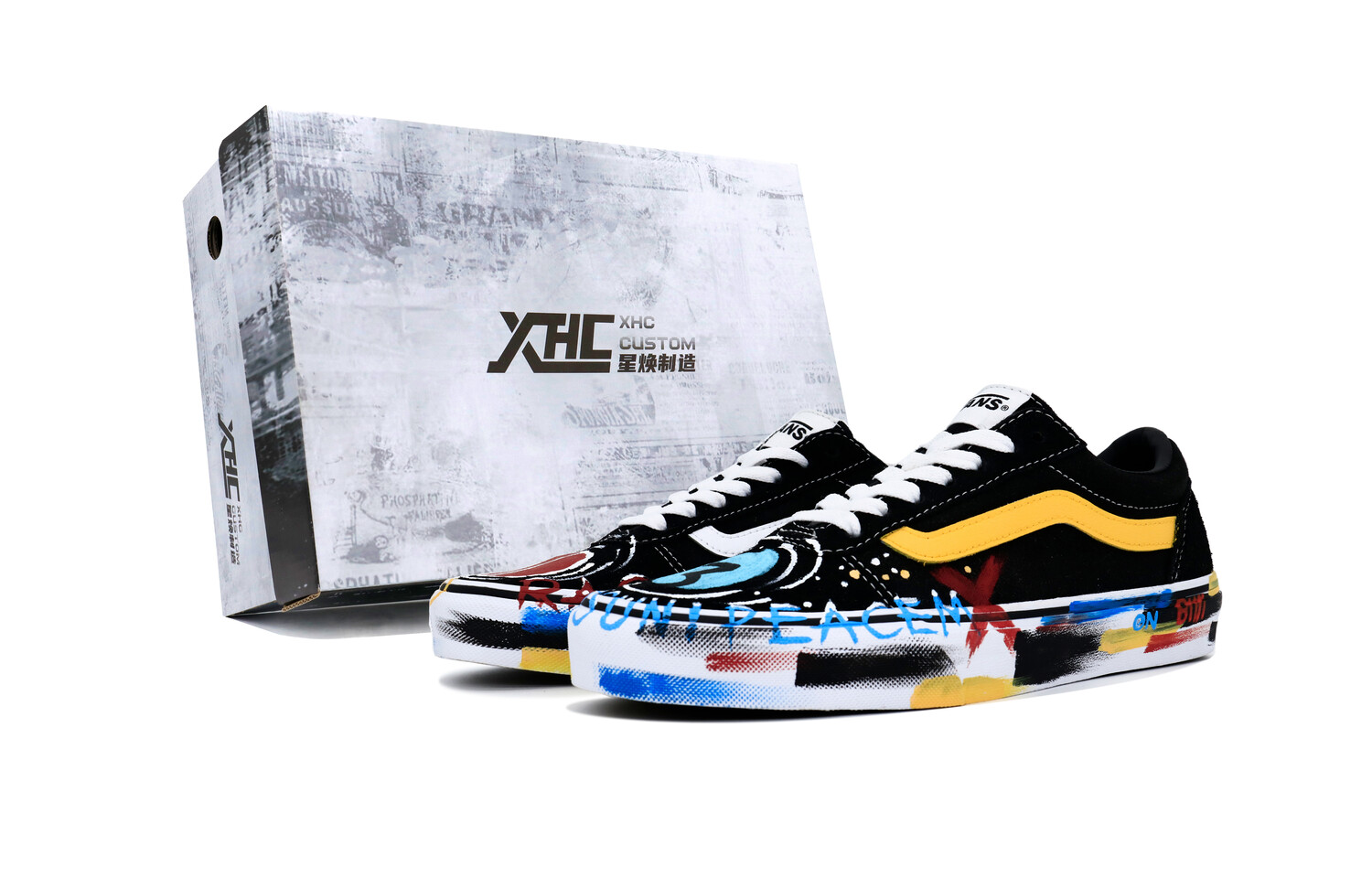 

Кроссовки для скейтбординга Ward женские, низкие, черный Vans