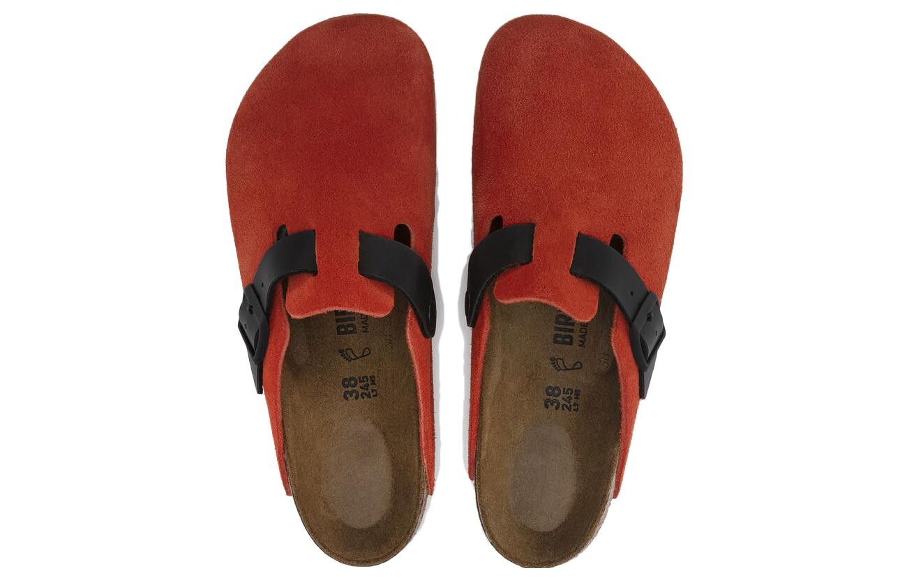 Женские тапочки Birkenstock, Scarlet Ibis — фото 4