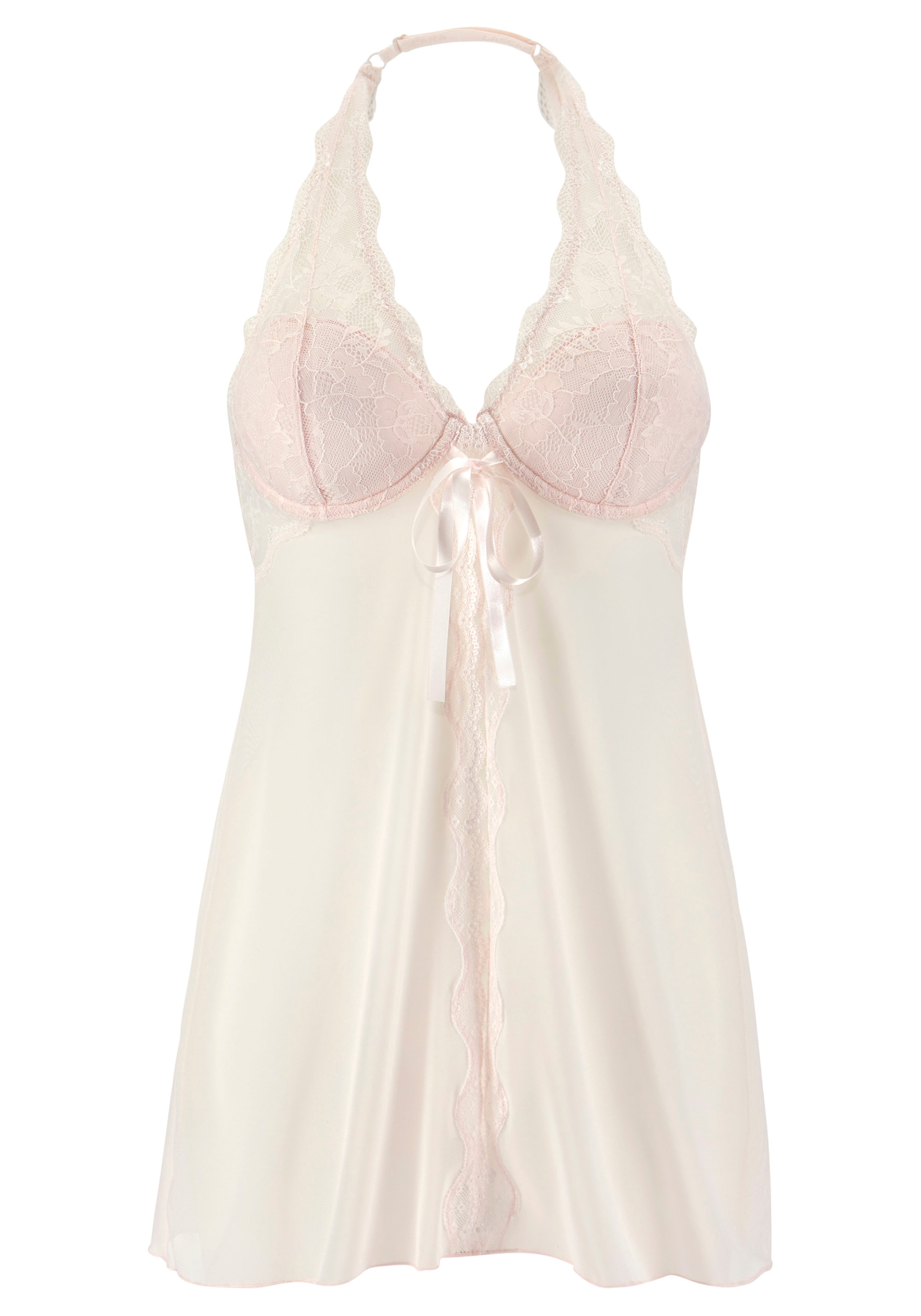 

LASCANA Пеньюар в розовом цвете