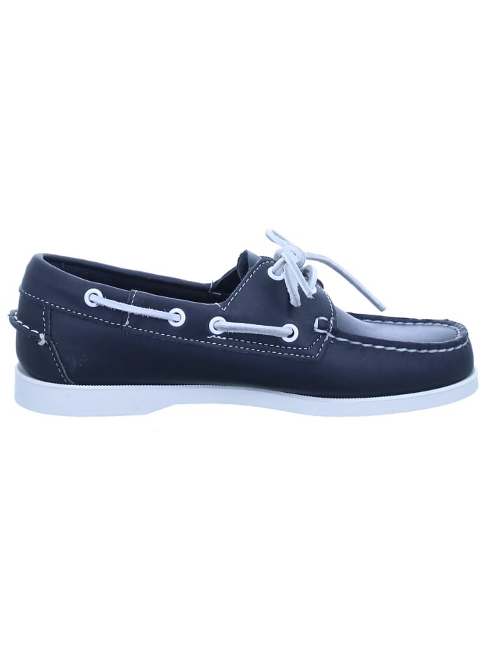 Элегантные туфли на шнуровке Sebago, цвет blue navy — фото 3