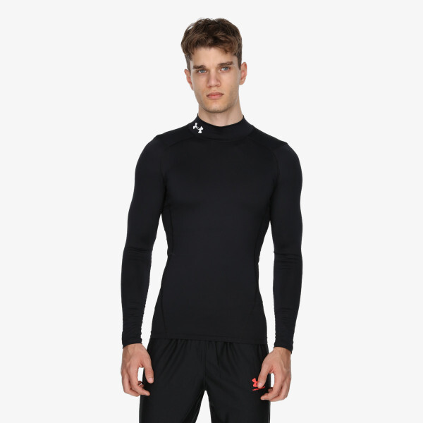 

Толстовка мужская Heatgear Armor макет с длинным рукавом Under Armour, черный