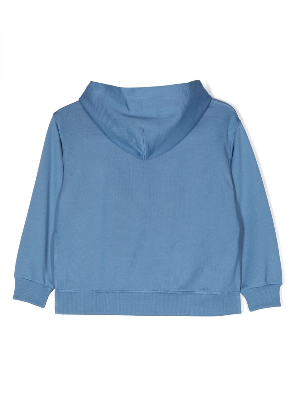 MM6 Maison Margiela Kids толстовка с капюшоном и вышитым логотипом, синий — фото 2
