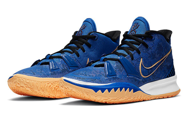 Кроссовки Nike Kyrie 7 EP 'Sisterhood', цвет hyper royal/black/white/melon tint/dk beetroot — фото 3