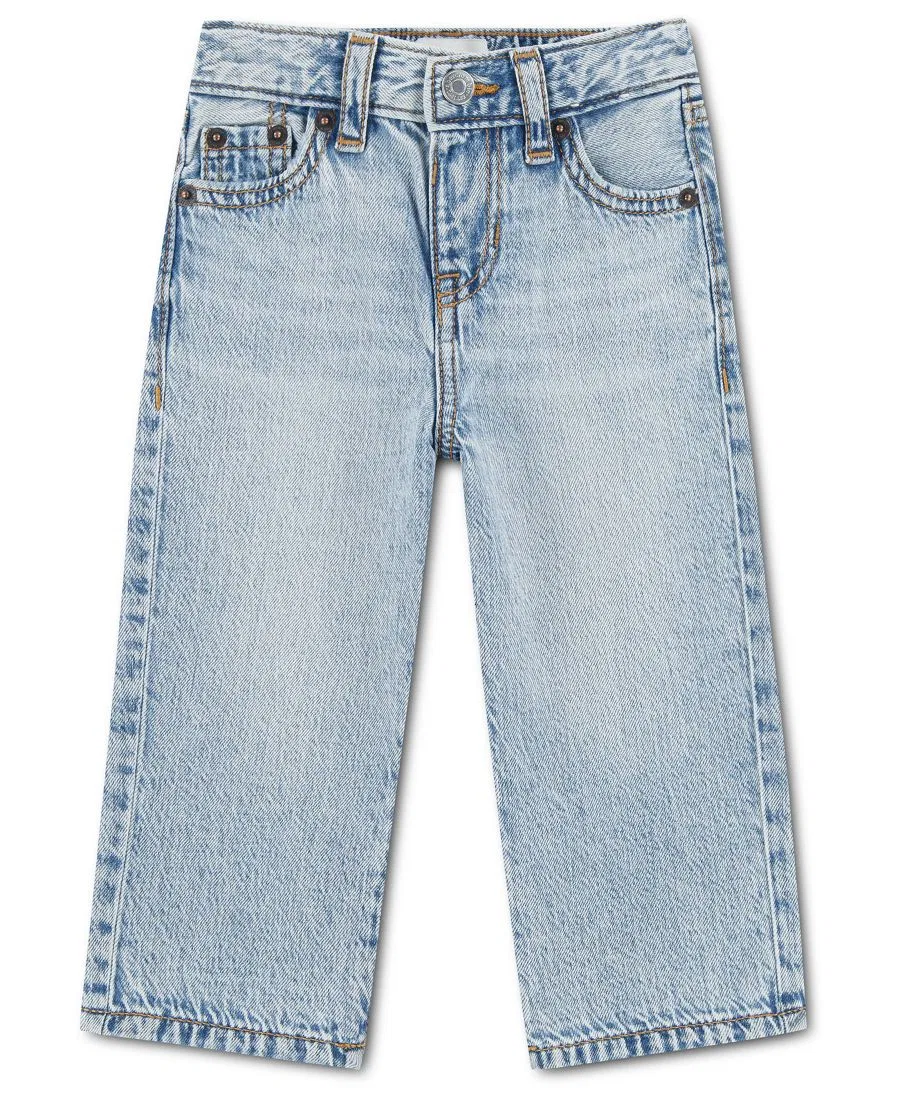 Джинсы свободного кроя для мальчиков 2T-5T Abercrombie Kids, синий