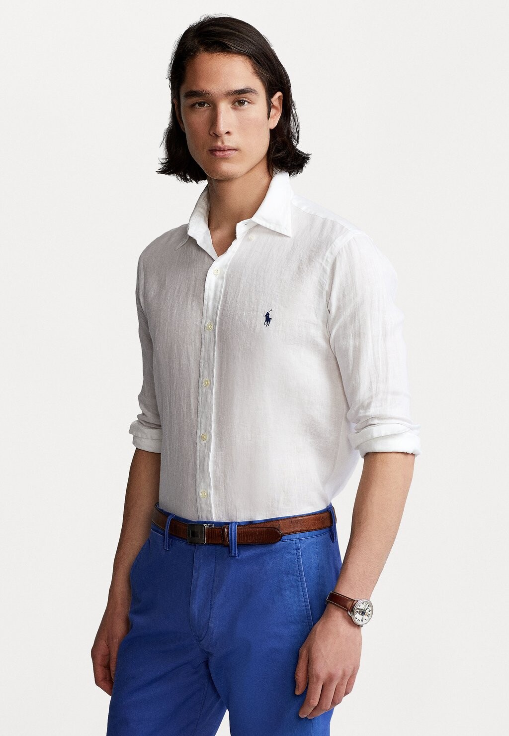 

Рубашка ДЛИННЫЙ РУКАВ Polo Ralph Lauren, белый