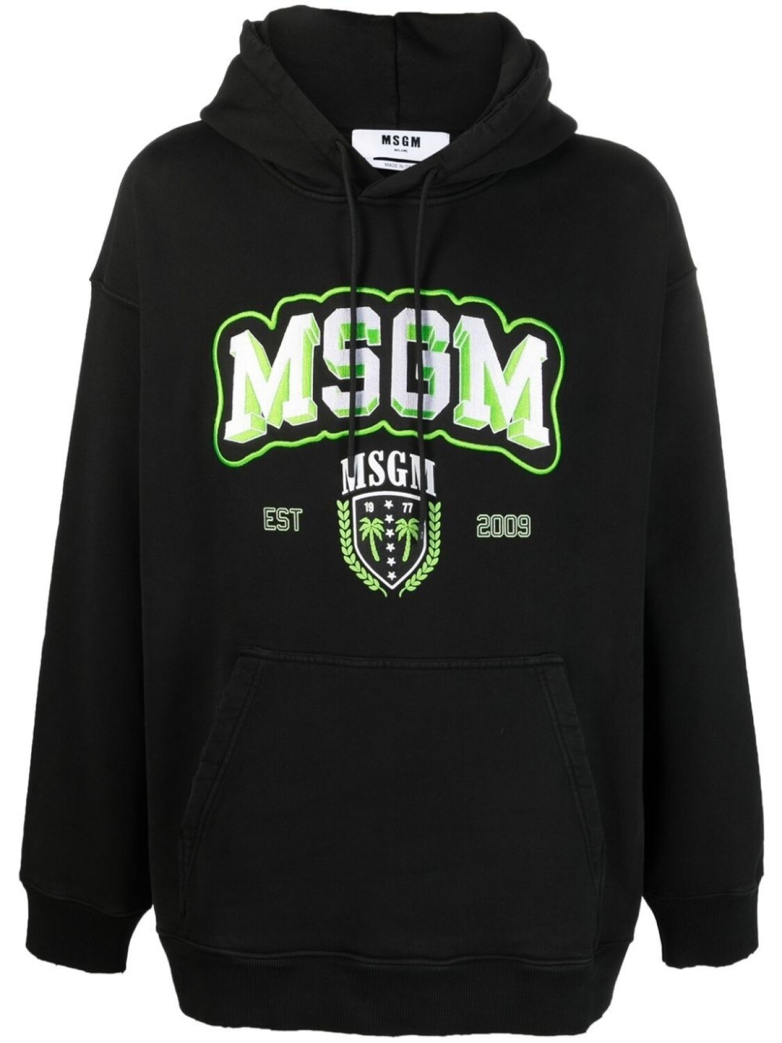 

MSGM худи College с логотипом, черный