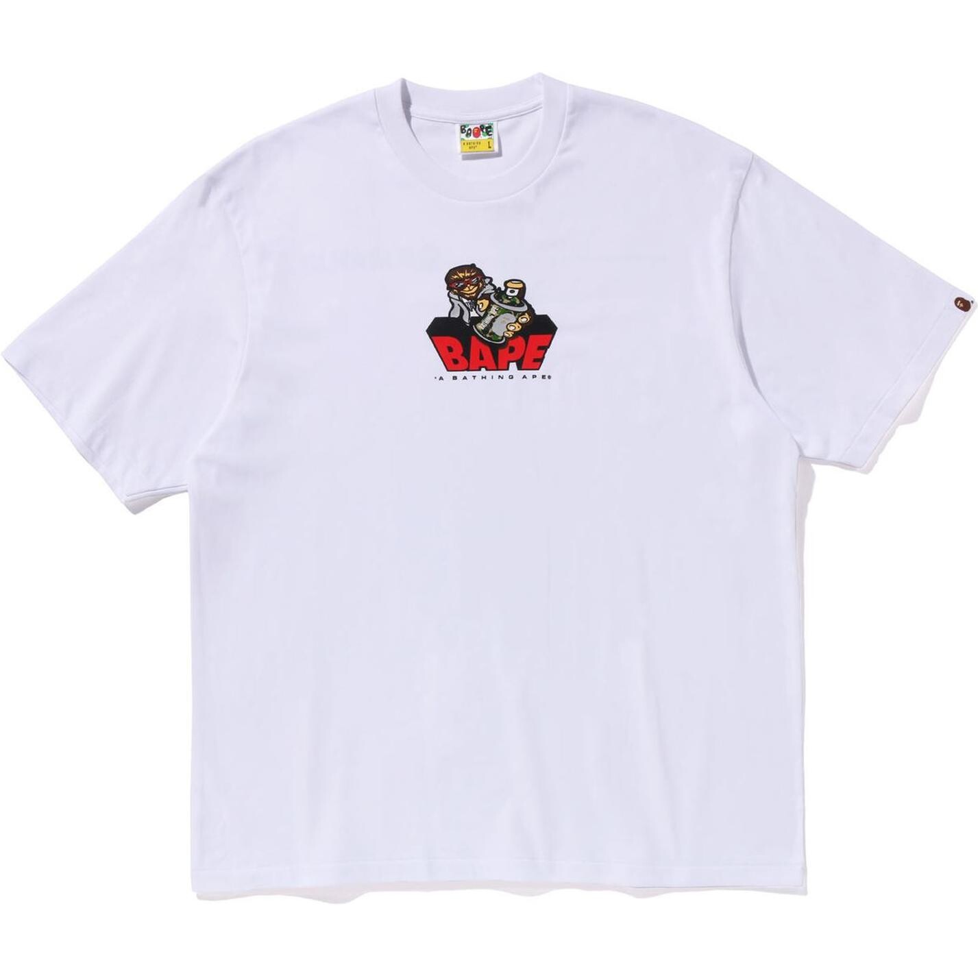 

Футболка SS24 COMIC ART Series для мужчин A Bathing Ape, белый