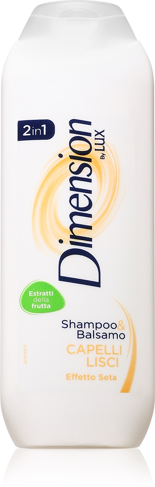 

Шампунь и кондиционер 2в1 для выпрямления волос Dimension By Lux, 250 мл