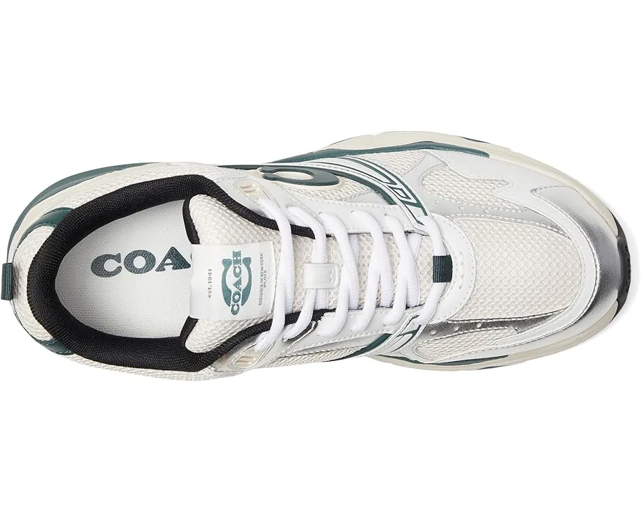 Кроссовки COACH Mesh Sneakers, Dark Teal Multi — фото 2