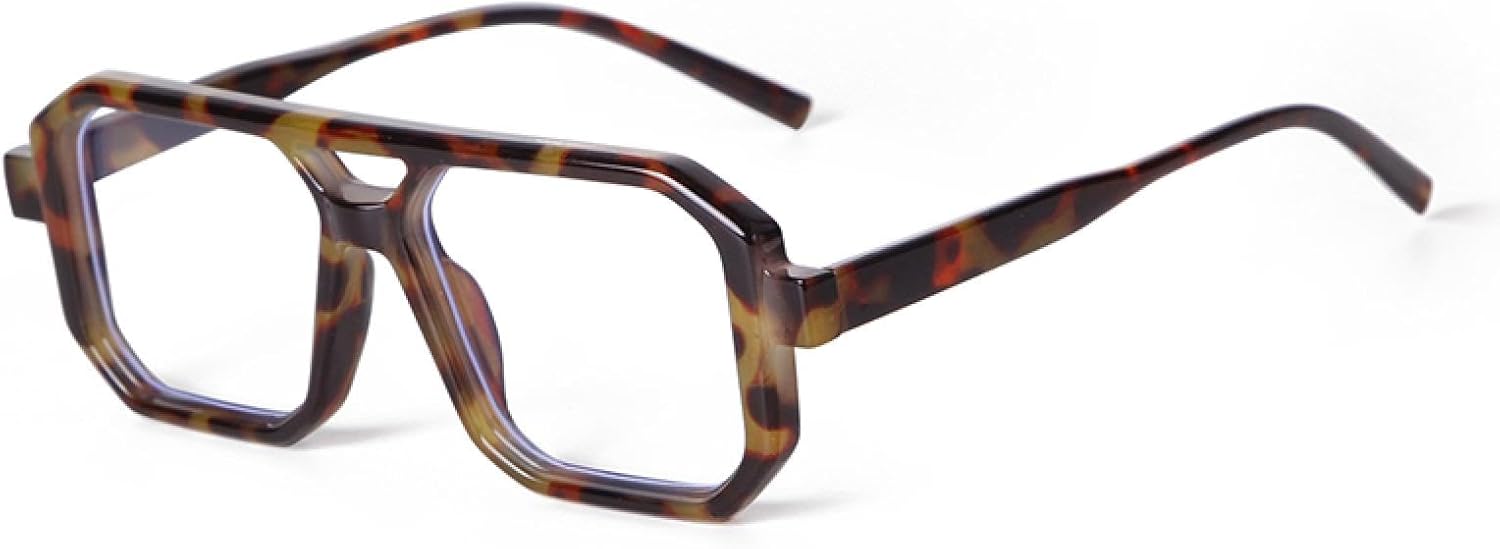 

Винтажные квадратные солнцезащитные очки с двойной перемычкой для женщин и мужчин, черно-желтые, с линзами цвета "конфетный", защита от УФ-излучения UV400, ретро-очки для активного отдыха WNCKSQ, C11