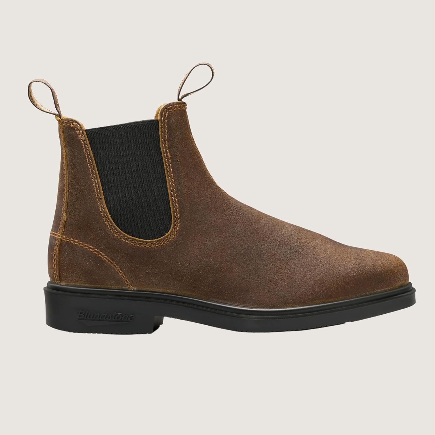Унисекс-ботинки Blundstone Chelsea для повседневной носки, Tobacco Suede — фото 4