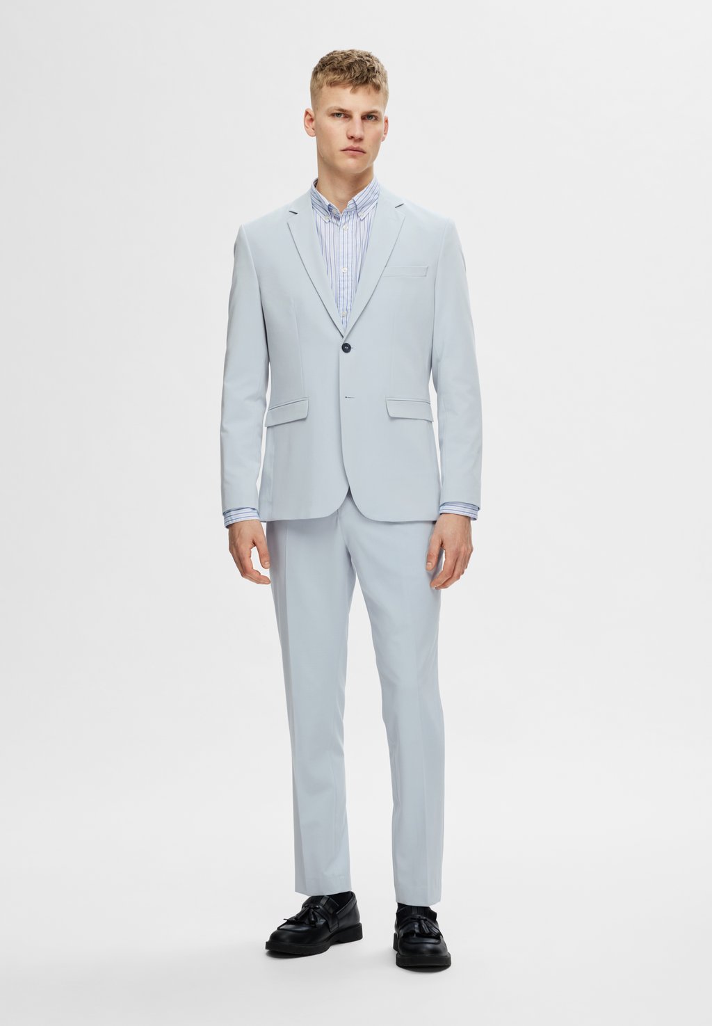 

Костюм Slhslim Liam Suit Flex Selected, голубой