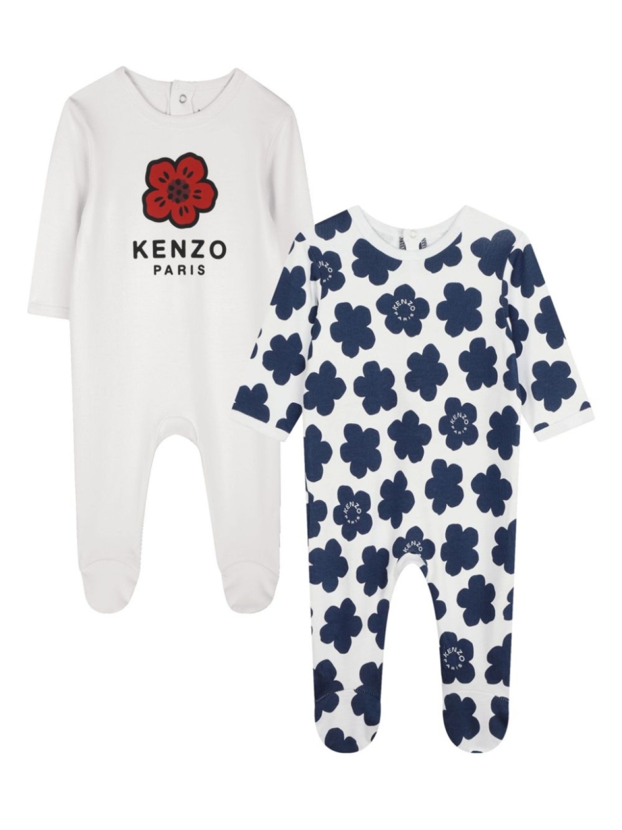 

Kenzo Kids комплект из двух пижам, белый