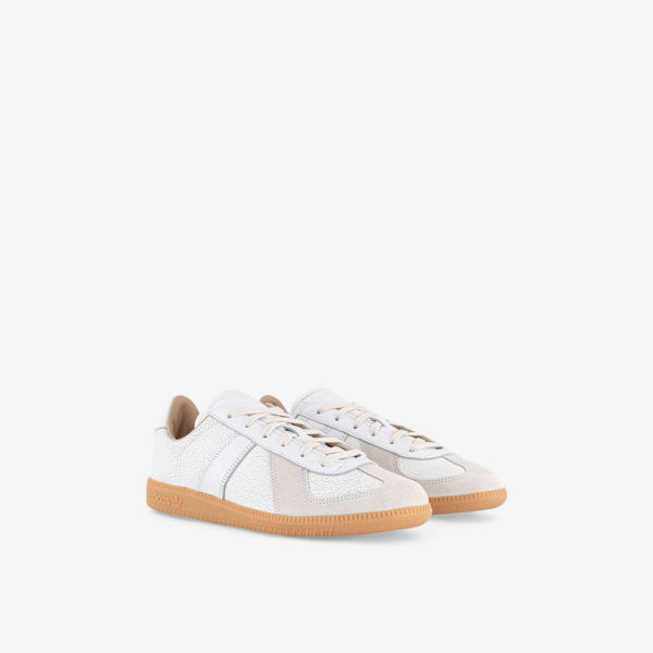 Ботинки Adidas Bw army из кожи, белый — фото 3
