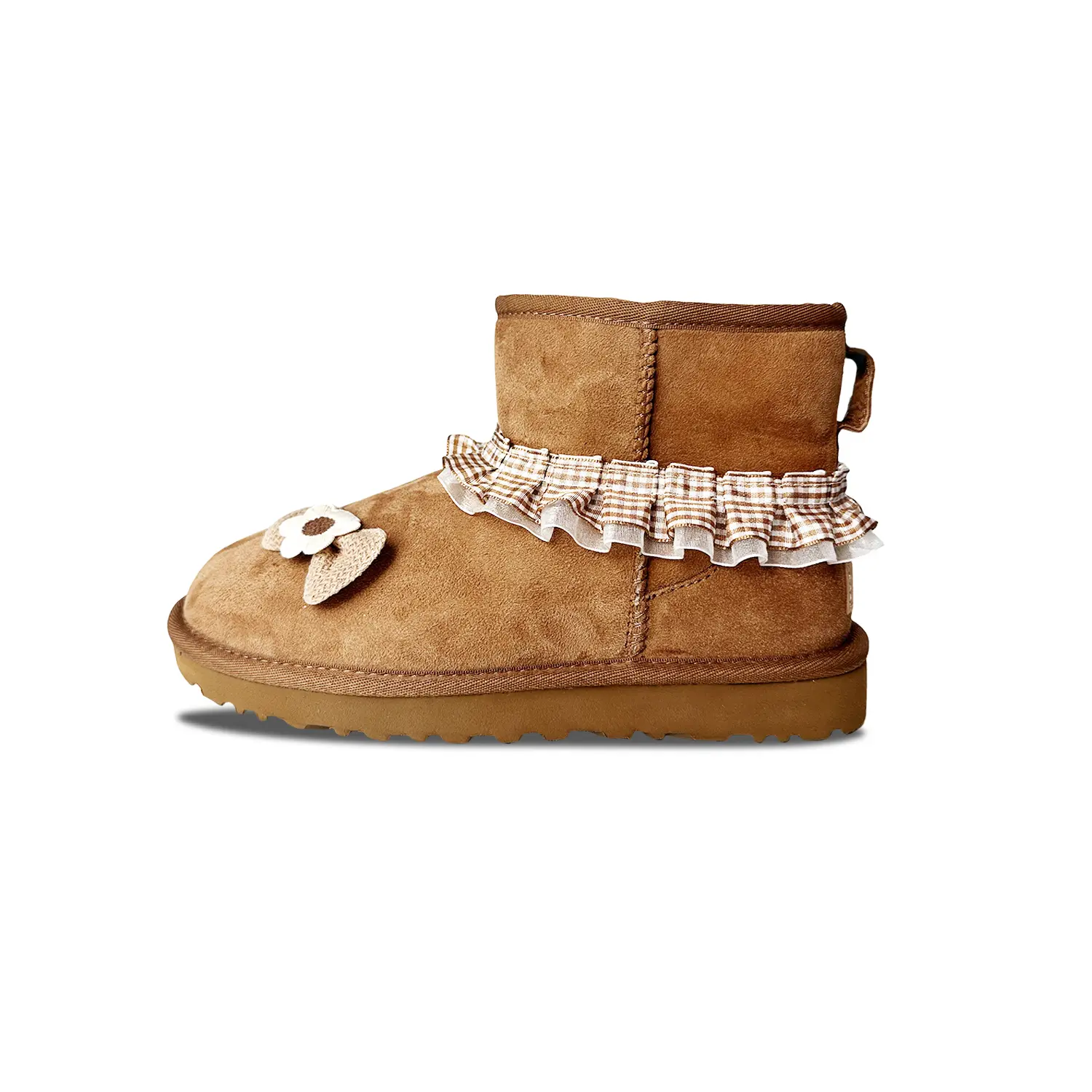 

CLASSIC MINI Зимние ботинки женские каштановые Ugg, цвет Chestnut