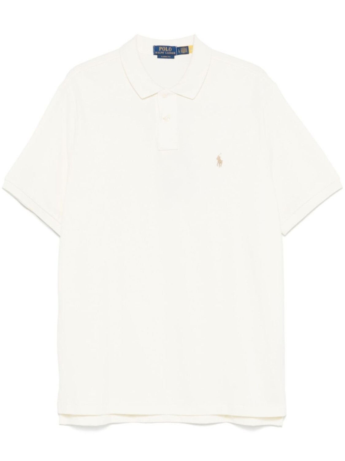 

Polo Ralph Lauren рубашка поло с вышивкой Polo Pony, нейтральный