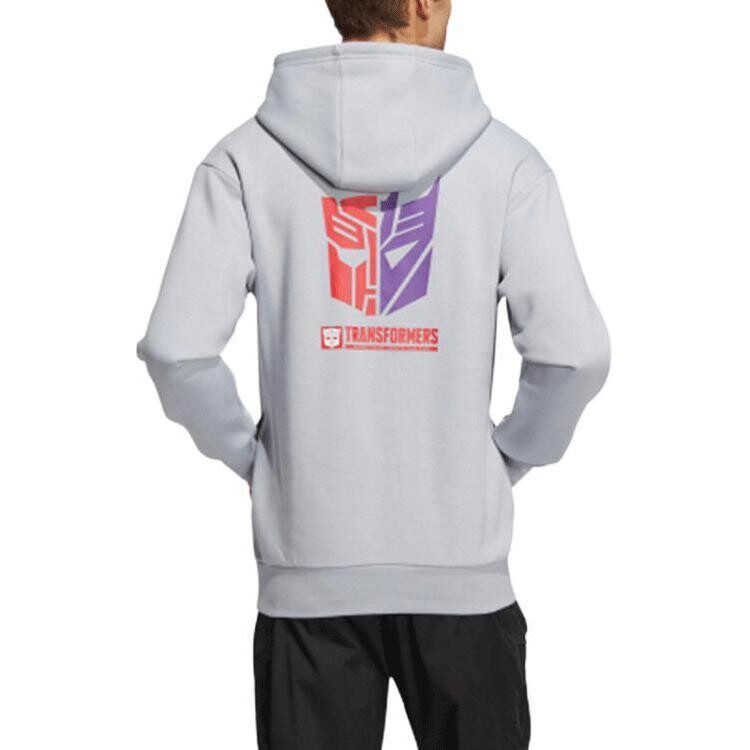 Свитшот X Transformers Cobranded Series унисекс светло-серебристый Adidas, цвет Light Silver — фото 3