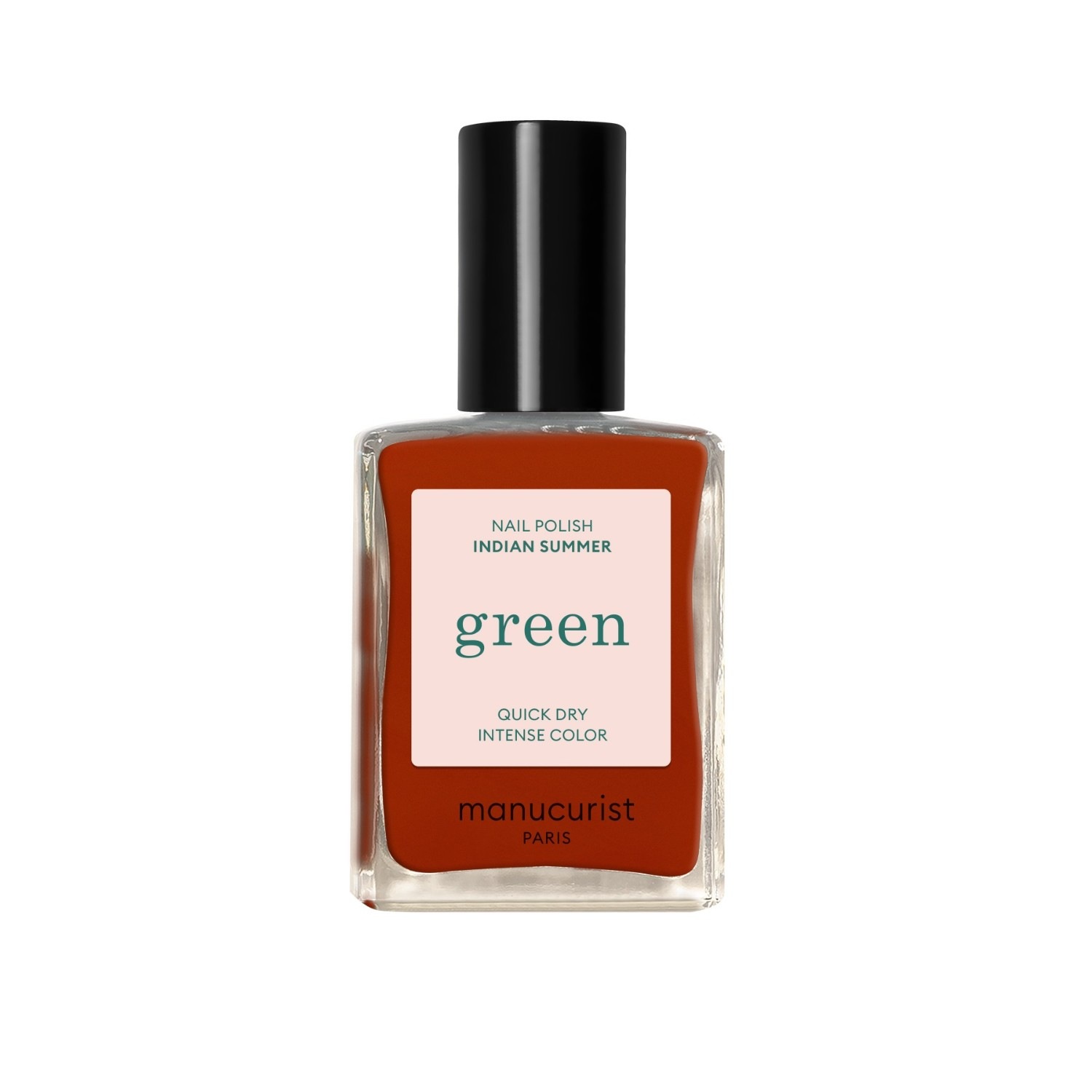 

Лак для ногтей green quick dry Manucurist, #ac2f0f - indian summer, объем 15 мл