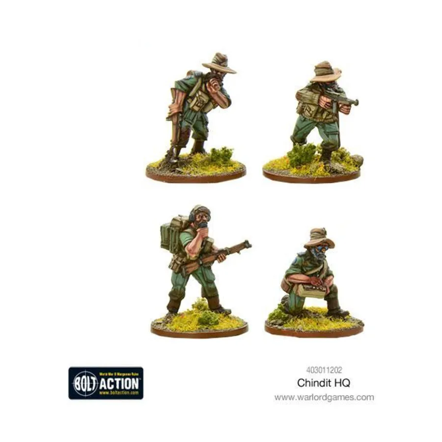 

Штаб-квартира Чиндита (издание 2017 г.), Bolt Action - British Chindits (28mm)