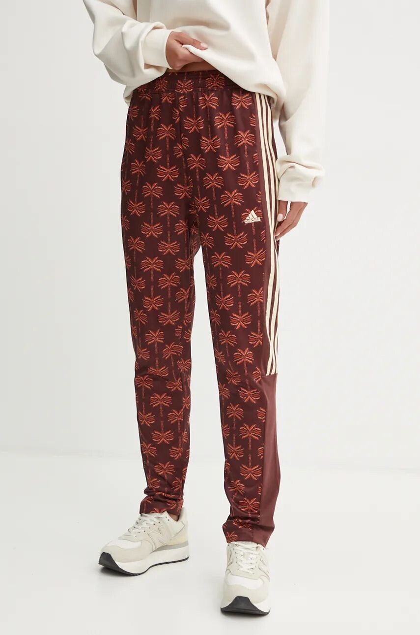 

Спортивные брюки adidas x Farm Rio, гранатовый