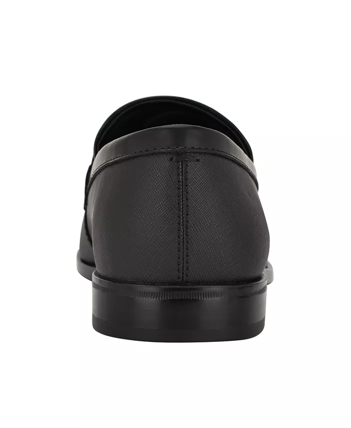 Мужские классические лоферы Haines Square Toe Slip On GUESS, черный — фото 3