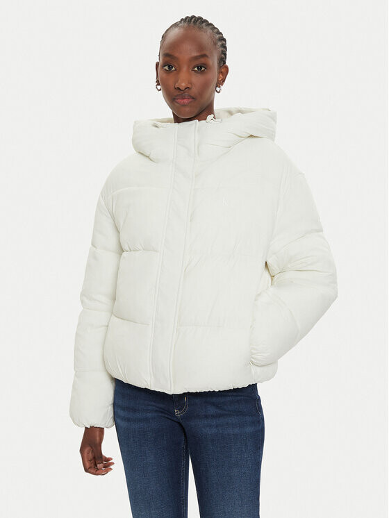 

Пуховик regular fit Calvin Klein, экрю