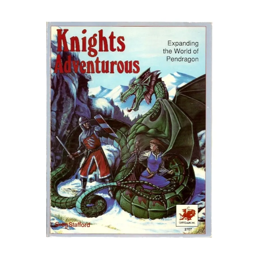 

Knights Adventurous, Pendragon (Chaosium), мягкая обложка