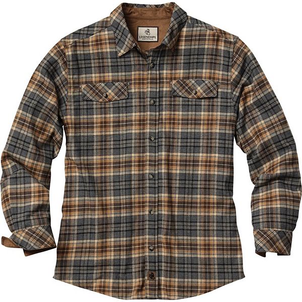 

Мужская легендарная фланелевая рубашка casual с эффектом stretch Legendary Whitetails, Huntmaster Plaid