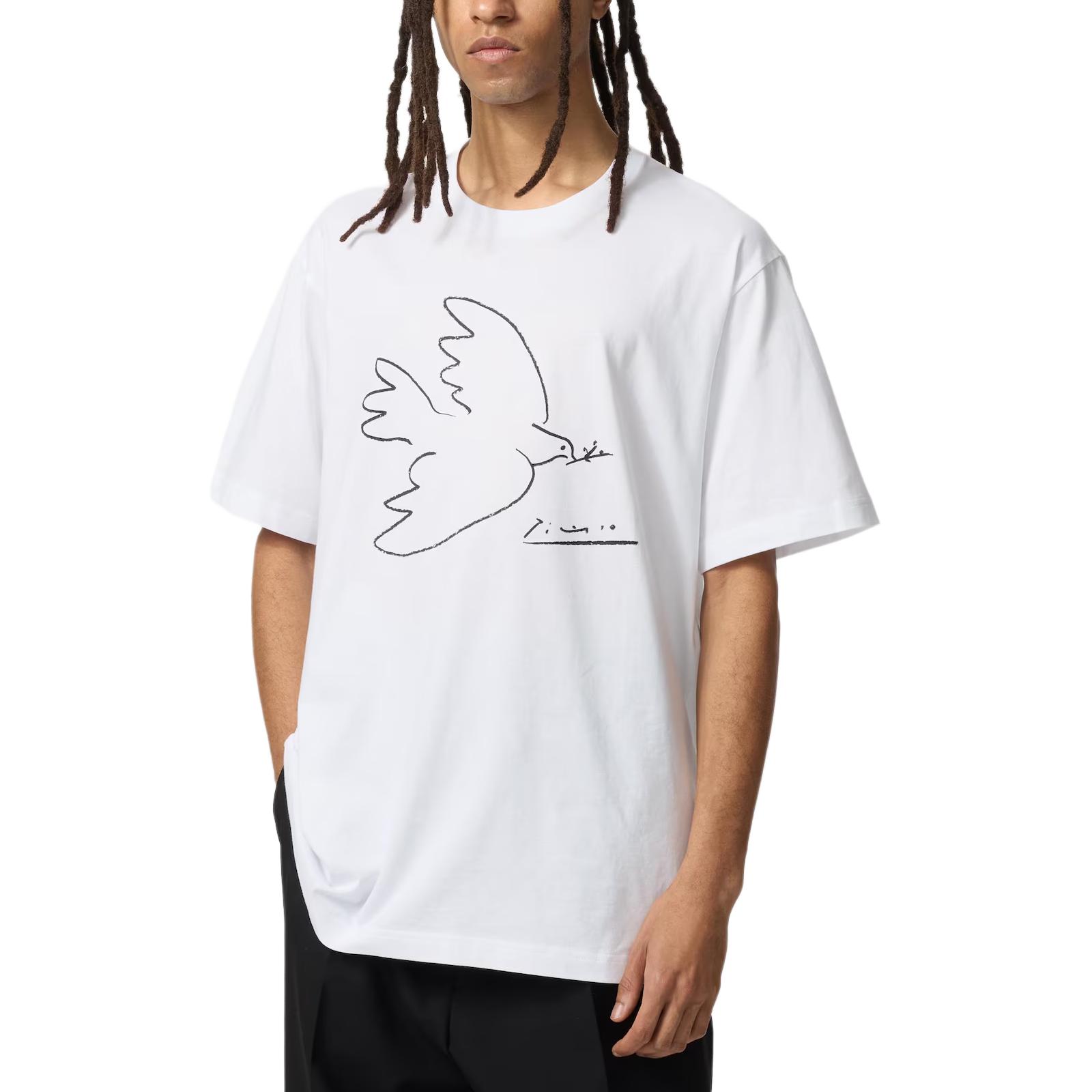 UNIQLO Футболка BIJIASUO,LIANMINGKUAN Picasso, Collaboration SS25 Unisex White — фото 4