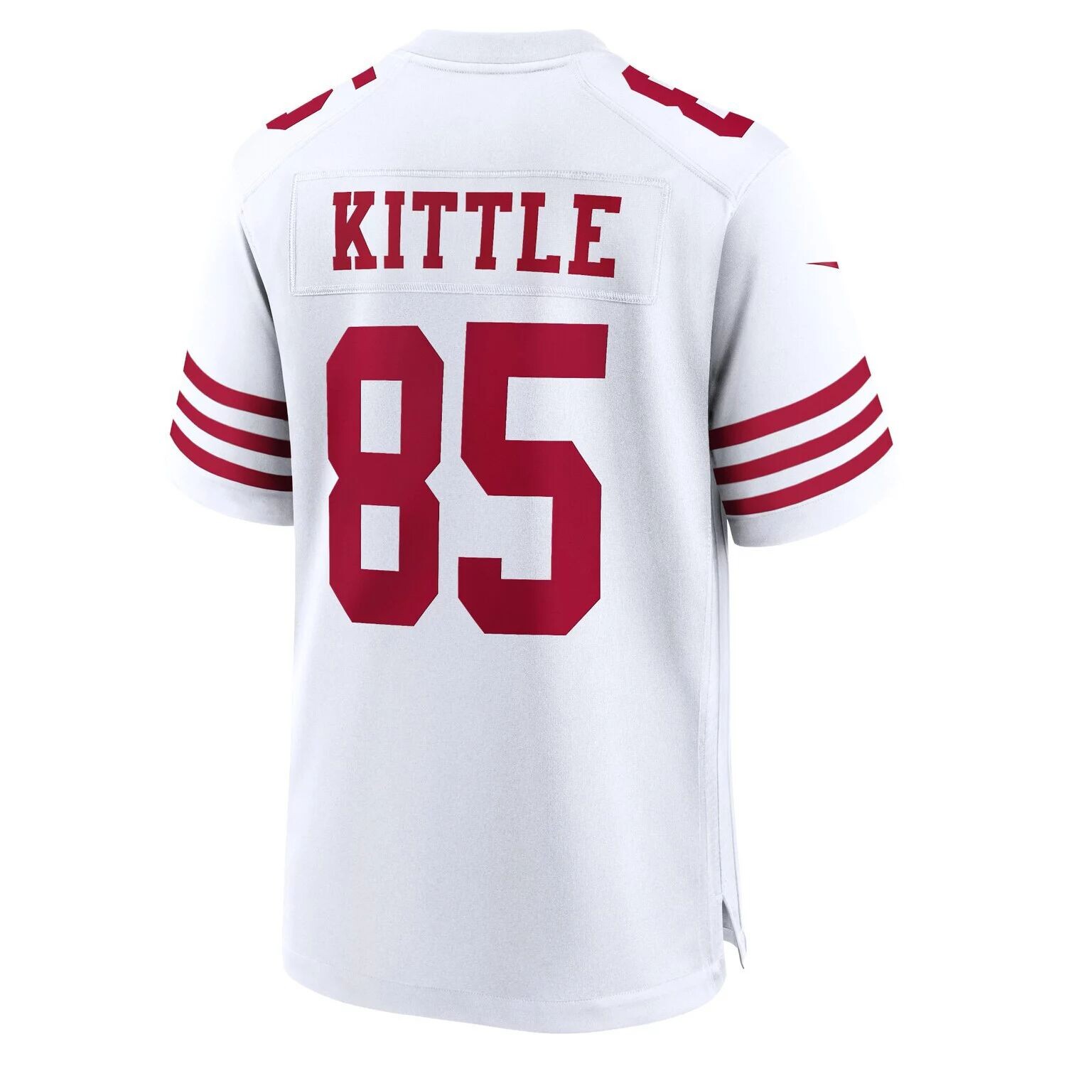Мужское белое игровое джерси Джорджа Киттла Сан-Франциско 49ers Player Nike — фото 3