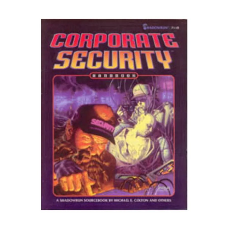 

Corporate Security Handbook, Shadowrun (2nd Edition), мягкая обложка