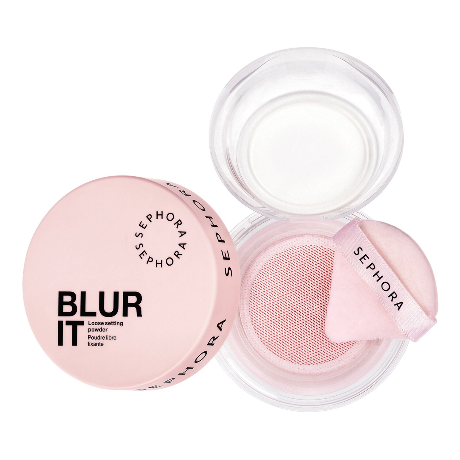 

Рассыпчатая фиксирующая пудра BLUR IT Sephora Collection, 01 Brightening Pink (7,5 g)