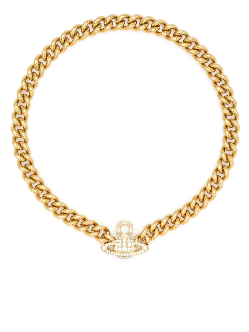 

Колье с подвеской Orb Vivienne Westwood, золотой