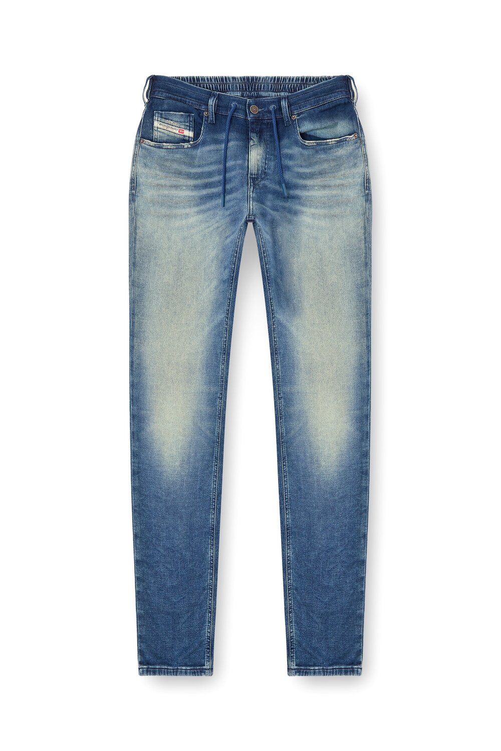 Женские джинсы-джоггеры из денима 2034 D-KRAILEY-B JOGG Diesel, blue — фото 2