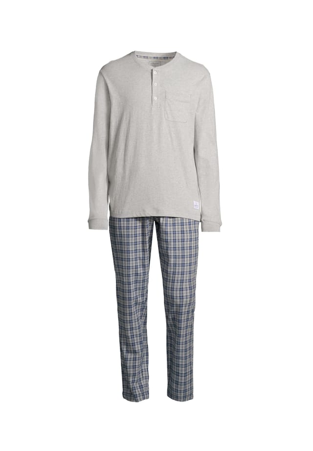 

Мягкая фланелевая пижама Seidensticker, серый