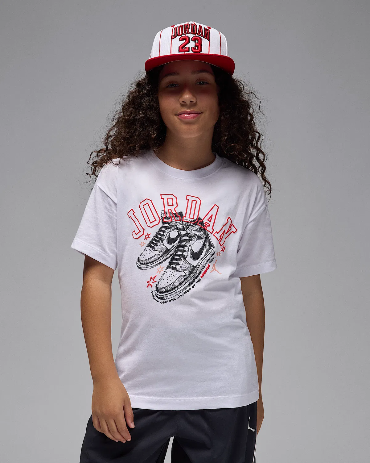 Детская футболка AJ1 Rookie Jordan, White