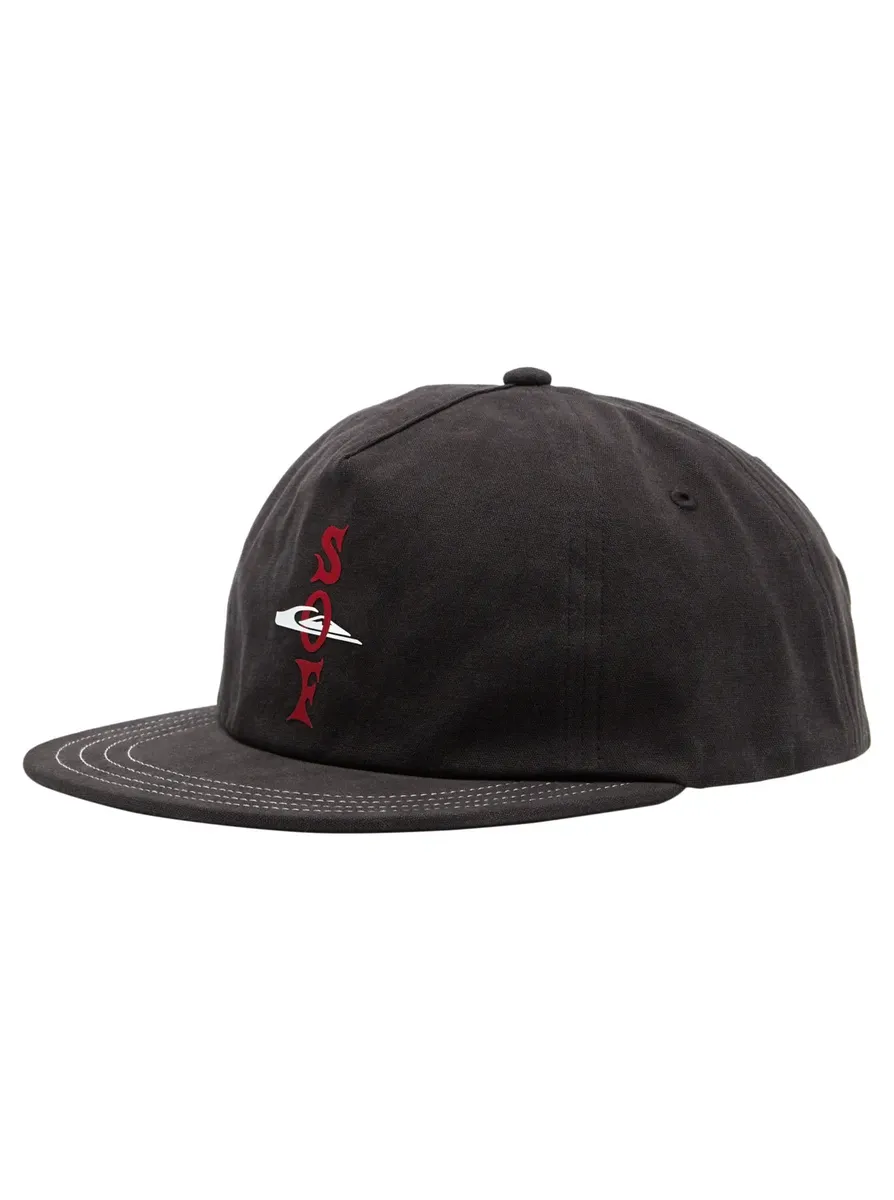 Кепка Quiksilver Snapback "Diablo Of Fortune", черный