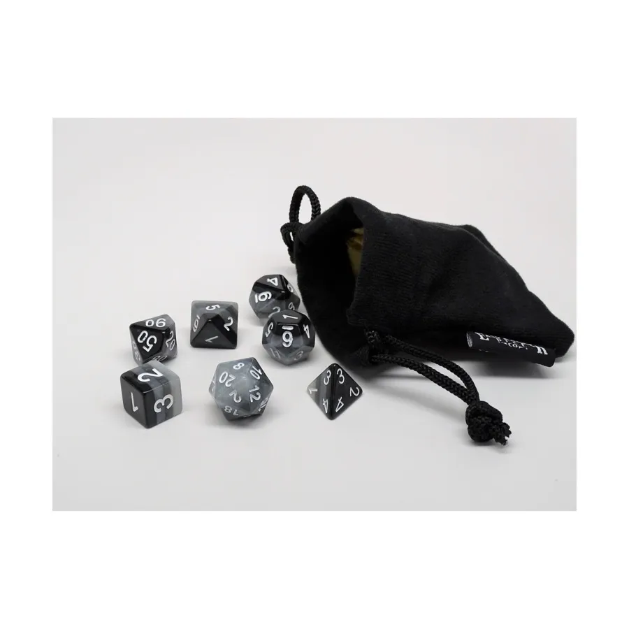 

Пустынный камень с белым (7), Dice - 7 Piece Poly Sets - Multi-Tone (Easy Roller Dice)
