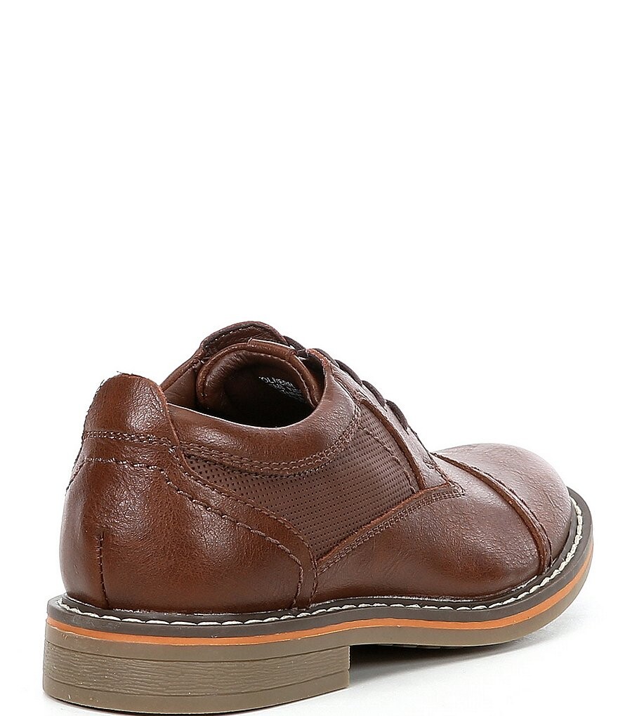 

Кожаные модельные туфли Steve Madden для мальчиков Toliverr (для младенцев), коричневый