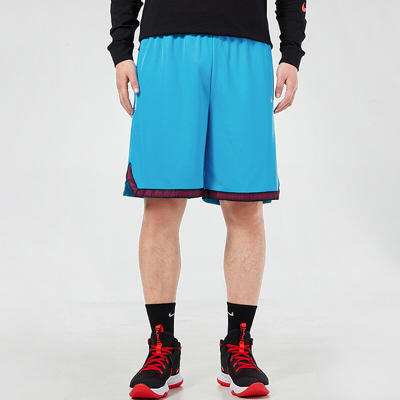 Повседневные шорты мужские Light Fury Blue Nike, светло-голубой — фото 2