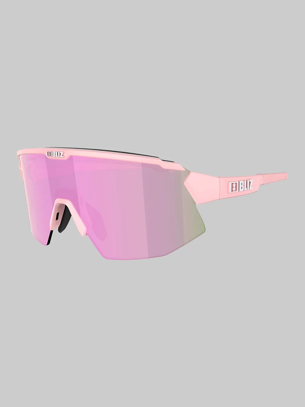 

Маленькие солнцезащитные очки Breeze Matt Pwdr Pnk (+бонусные линзы) Bliz Active Eyewear, мультиколор