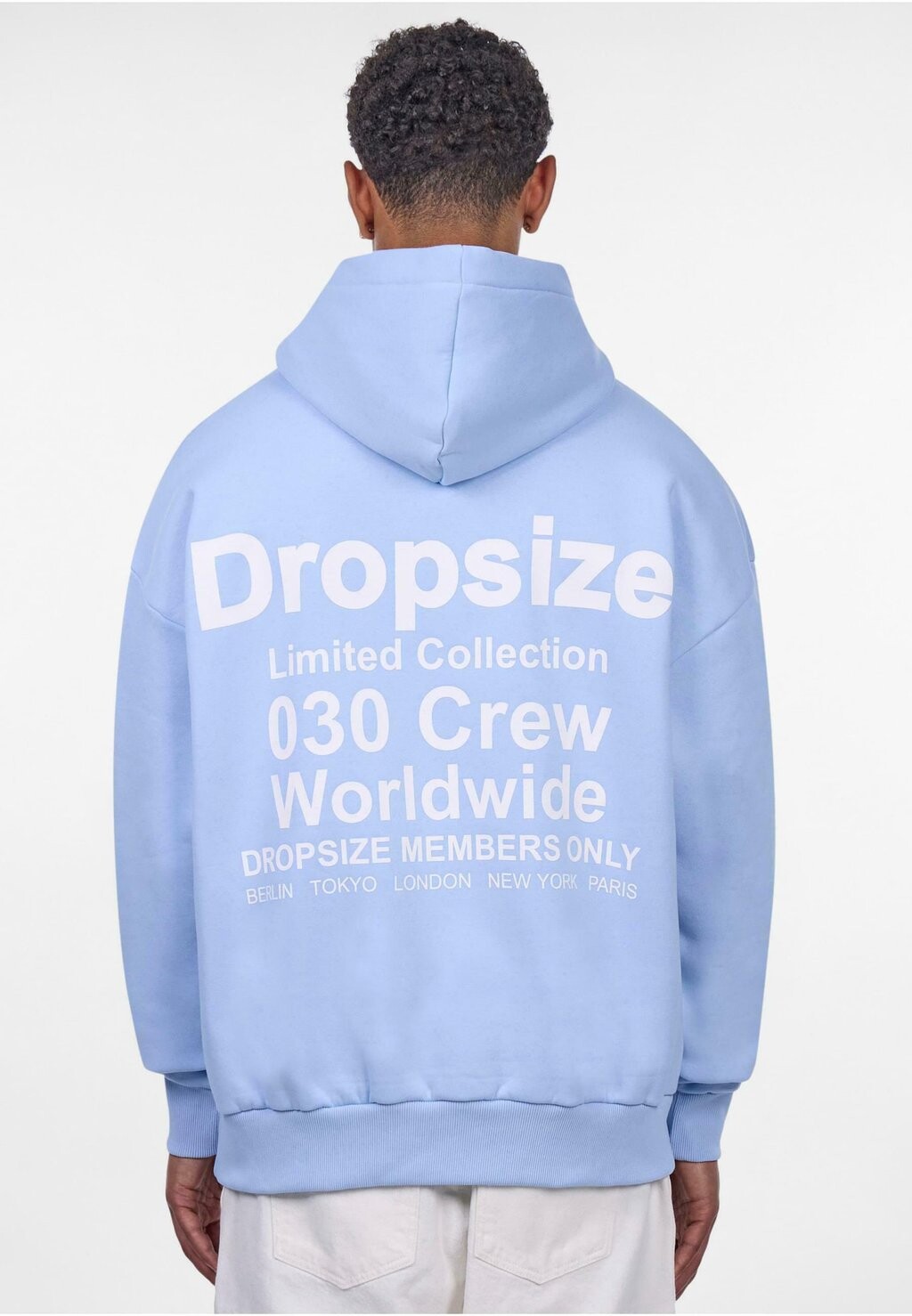 

Толстовка с капюшоном Dropsize, светло-голубой