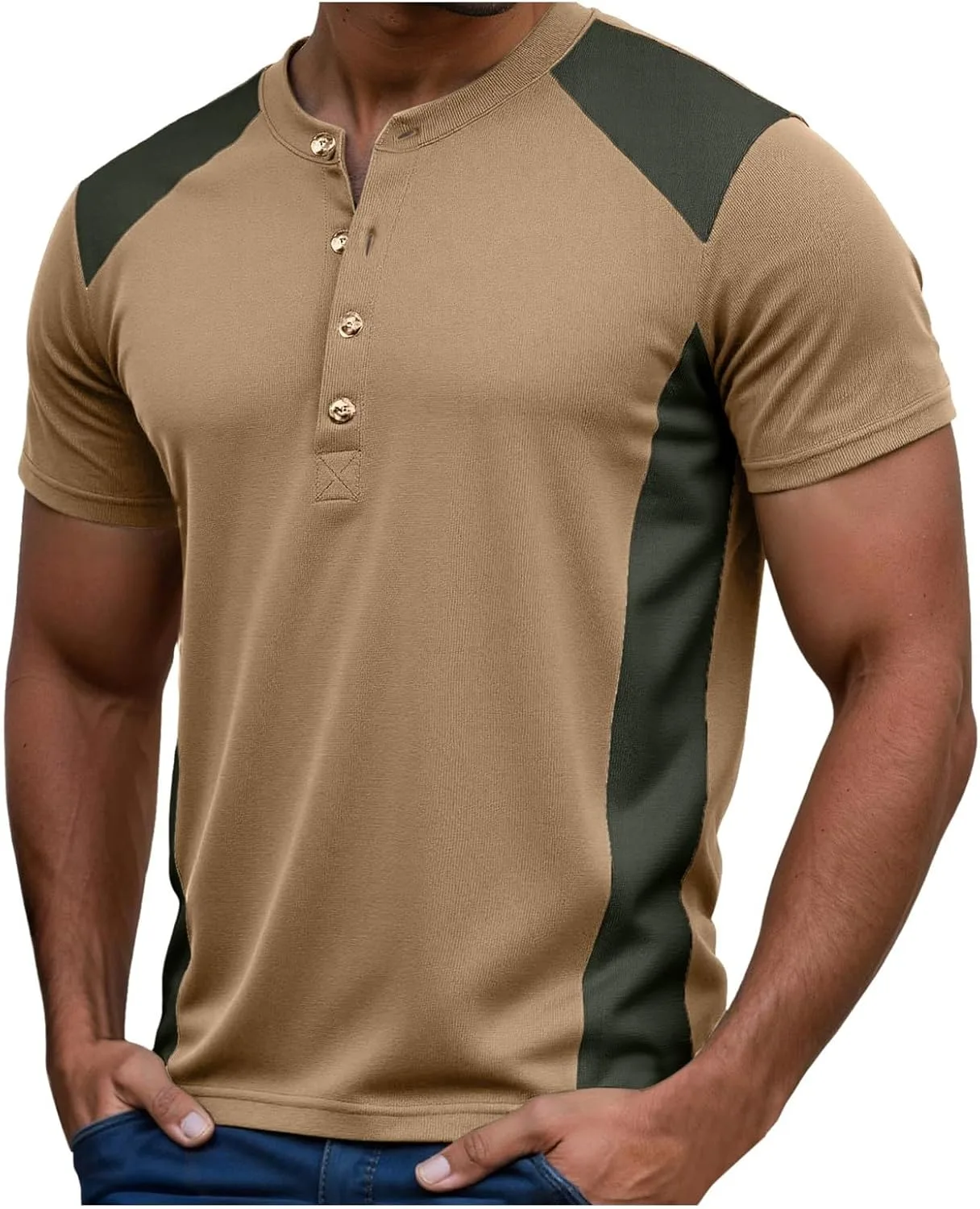 

Мужская футболка Slim Fit в клетку для тренировок