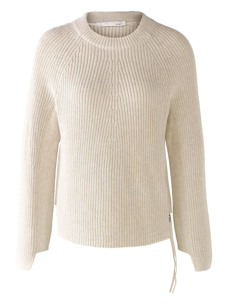 

Базовый свитер OUI Sweater RUBI, бежевый