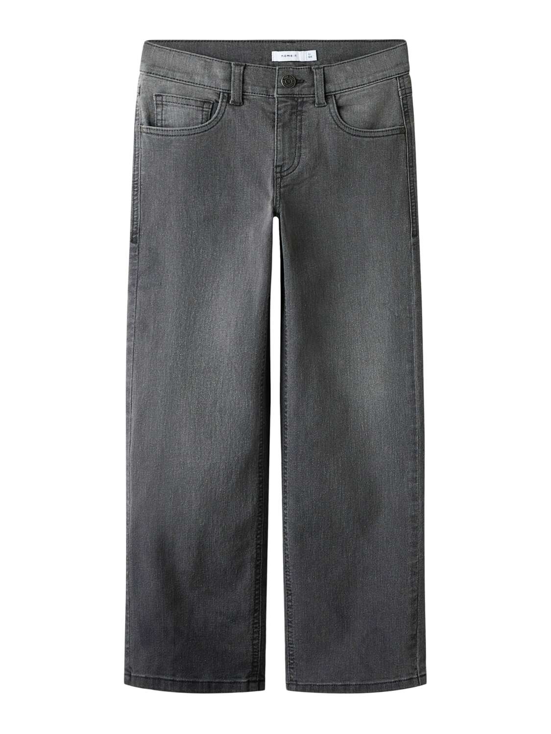

NAME IT Широкие джинсы 'NKFROSE' в сером дениме