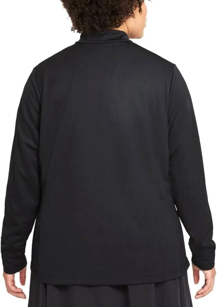 Женская ветровка Nike Dri-FIT UV Long-Sleeve Half-Zip Top, Black — фото 3