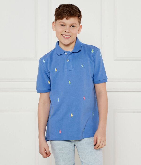 

Рубашка поло Regular fit Polo Ralph Lauren, синий