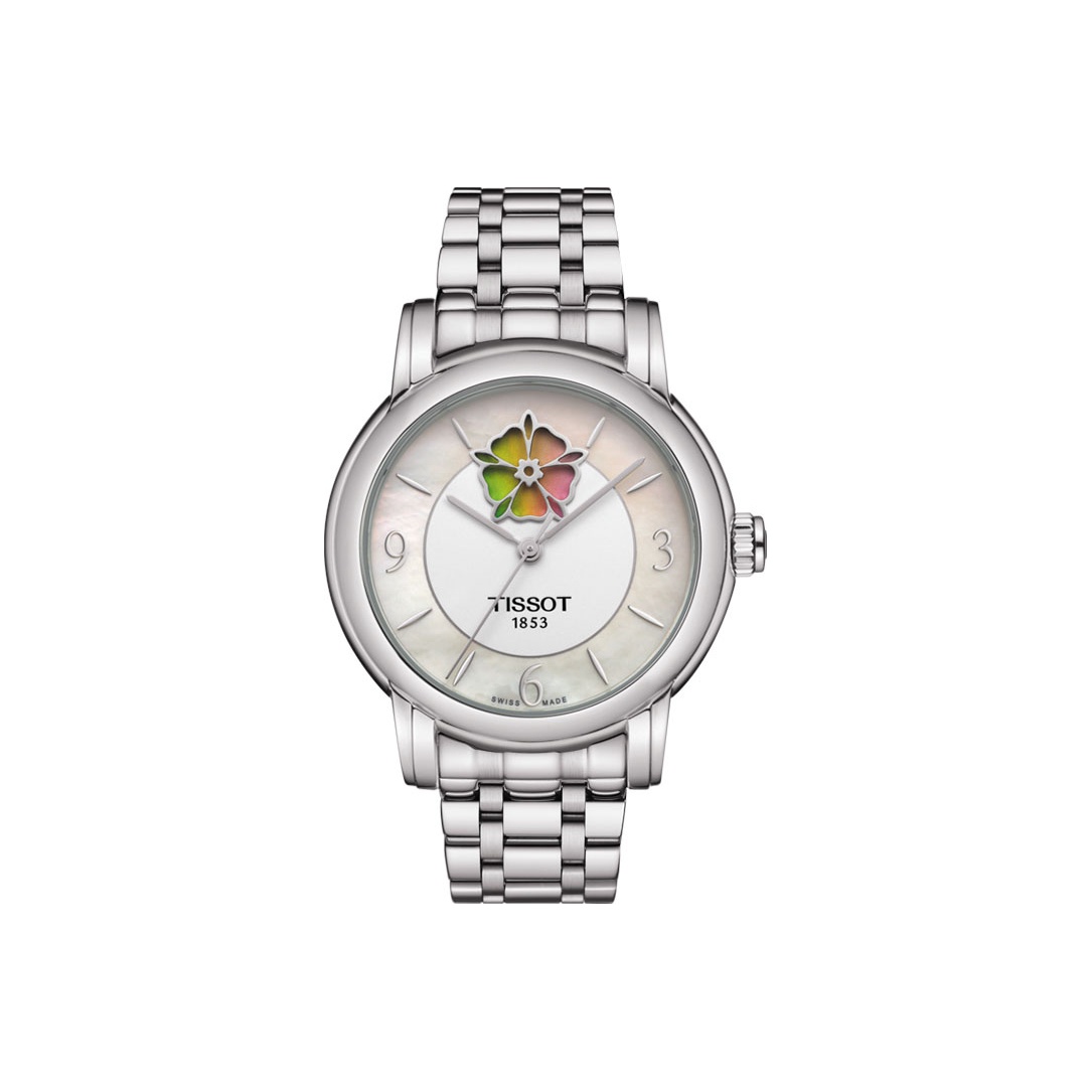 

TISSOT Часы Women's Xinyuan Series Watch, White Dial Pearl Mother-of-Pearl Color, Watch Case
