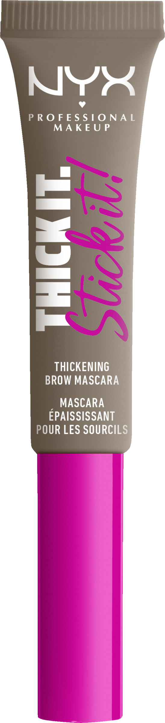 

Гель для бровей NYX Professional MakeUp Thick it. Stick it! Brow Mascara 01 Taupe